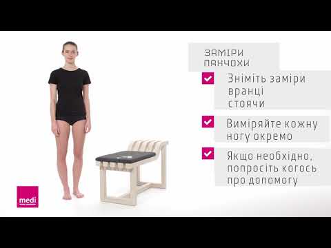 Як зняти мірки для компресійних панчіх medi duomed