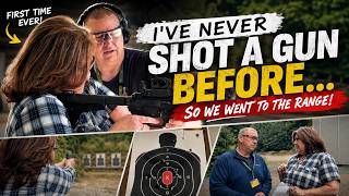 🎯 I’VE NEVER SHOT A GUN BEFORE… HERE’S HOW IT WENT!