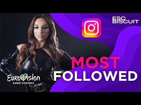 Eurovision 2024: Most Followed Artists At Instagram