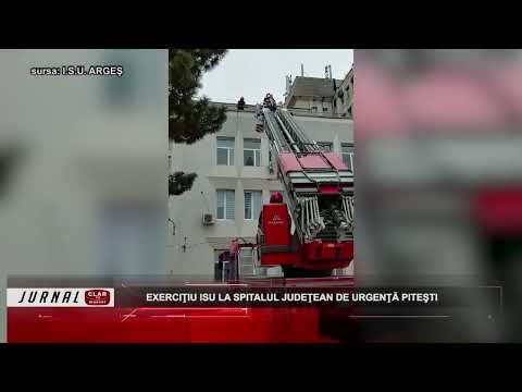 Exerciţiu ISU la Spitalul Judeţean de Urgenţă Piteşti ( 17 03 2022 )