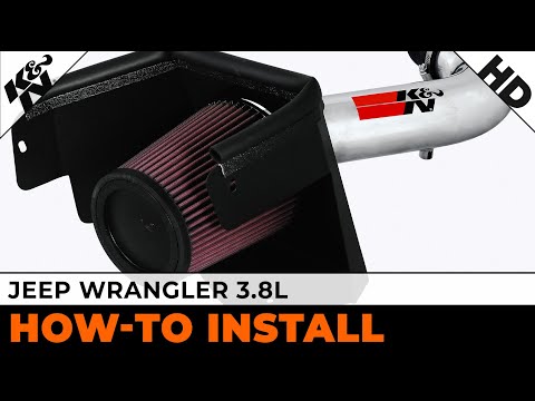 Jeep Wrangler 3.8L [#77-1553KP] Air Intake Installation