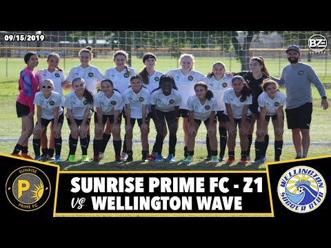 Sunrise Prime FC Z1 vs Wellington Wave Premier