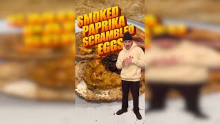 Smoked Paprika Scrambled Eggs #Shorts | WhatWilly