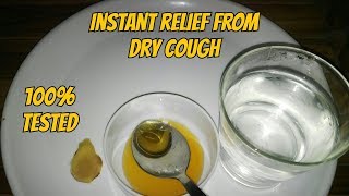 Dry cough | Sore throat | Instant relief home remedies - Cold and cough - Cookingmypassion