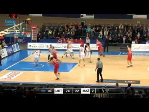 BEKO-LKL rungtynės: Panevėžio „Lietkabelis“ - Mažeikių „Mažeikiai“ [2014-10-13]