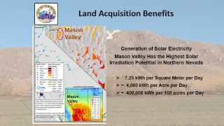 preview picture of video 'Mason Valley - Potential Solar Source'