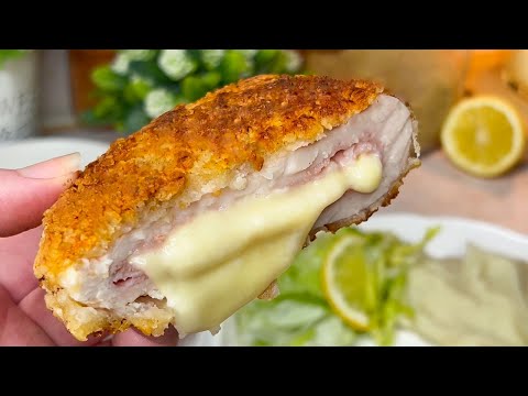 Cordon Bleu de Poulet : Un Classique Rapide et Surtout Facile ! SANS OEUFS !