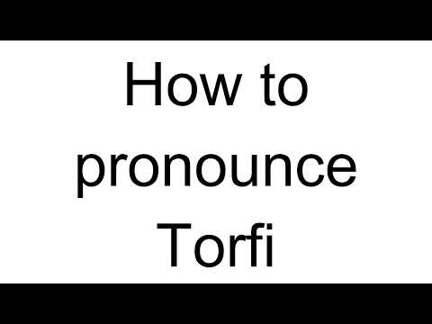 How to Pronounce Torfi (Icelandic)