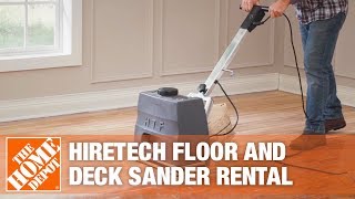 HireTech Floor and Deck Sander | The Home Depot Rental