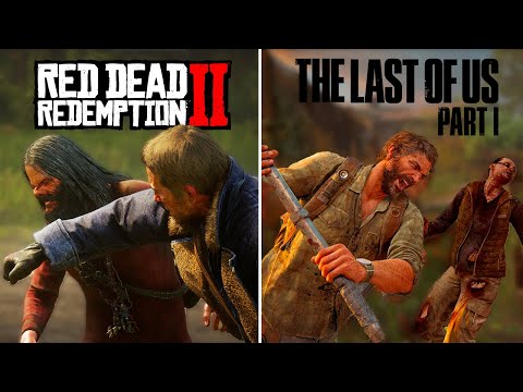 The Last of Us vs RDR 2 (Part 2) - Small Details Comparison