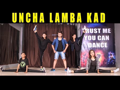 uncha lamba kad dance performance | Bollywood Hiphop dance step | Vicky patel choreography