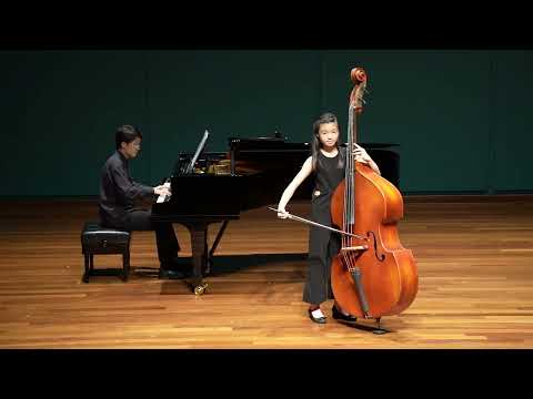 Samantha Ang on the double bass -- Black Bottom by Henderson (5 Sept 2022, Esplanade Recital Studio)