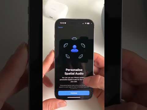 How to set up Personalise Spatial Audio for AirPods! #appledsigntips