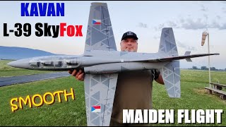 KAVAN L-39 Skyfox 1088mm ARF - šedá,