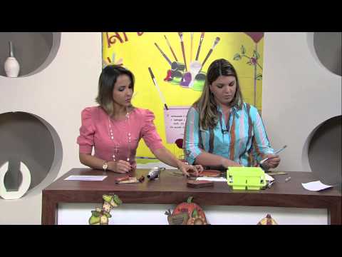 Mulher.com 30/05/2013 Soraia Leite - Pintura country Parte 1/2