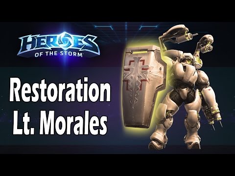 *Max Heals* Restoration Lt. Morales - Talent Guide - Heroes of the Storm
