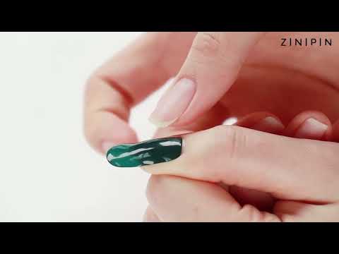 How to apply semi-cured gel nail strip?