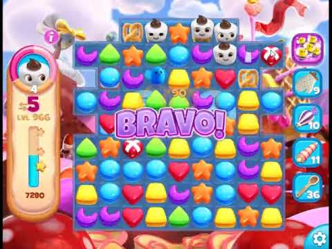 Cookie Jam Blast Level 966 - NO BOOSTERS 🍪 | SKILLGAMING ✔️
