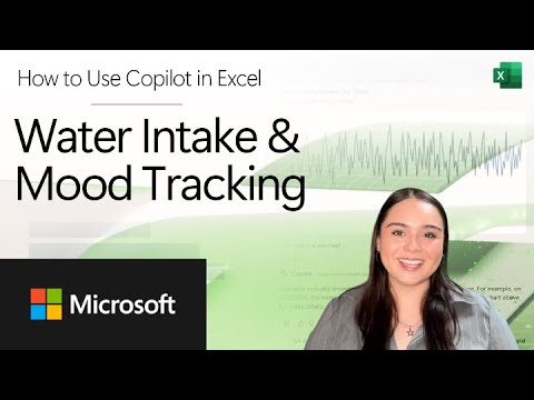 How to Use Copilot in Excel to Track Your Water Intake and Impact on Mood