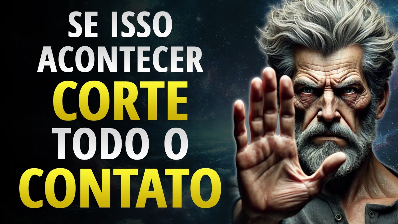 10 SINAIS que VOCÊ DEVE CORTAR Todo CONTATO com Alguém