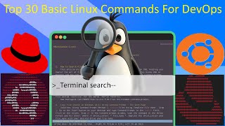 Download the video "Top 30 Basic Linux Commands for DevOps"