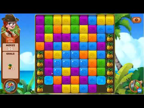 Lost Island Blast Adventure Level 371 - No Boosters