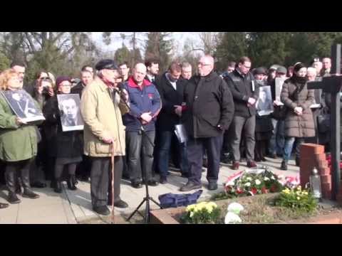 1.03.2015 Narodowy Dzień Pamięci Żołnierzy Wyklętych - Powązki "Łączka"