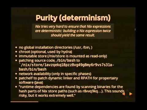 [FOSDEM 2014] NixOS: declarative configuration Linux distribution