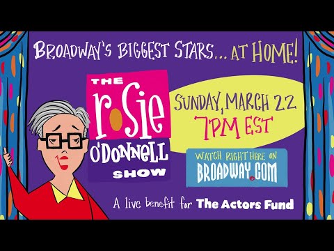 The Rosie O'Donnell Show LIVE! Give #withme to The Actors Fund