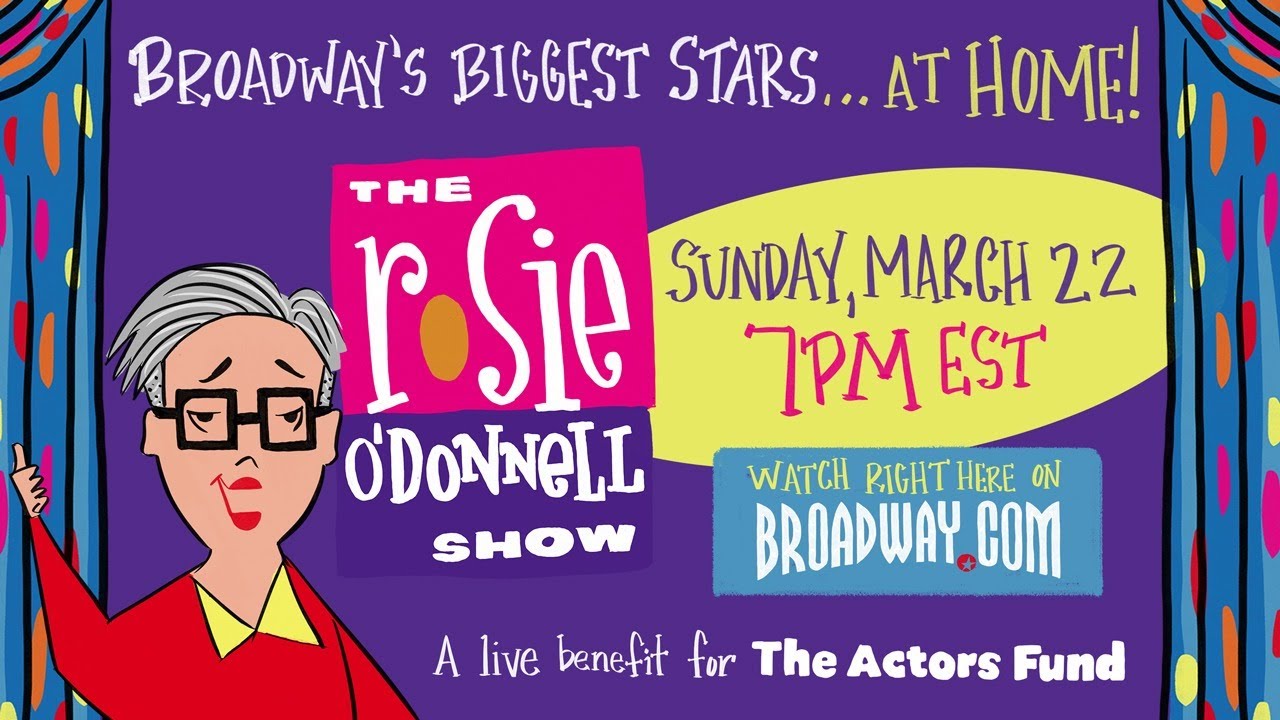 The Rosie O'Donnell Show LIVE! Give #withme to The Actors Fund