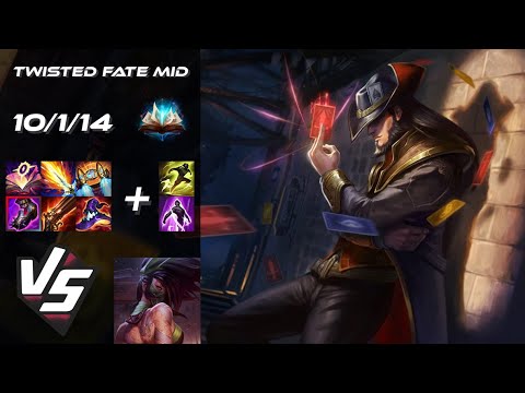 MID Twisted Fate vs Akali - NA Challenger Patch 25.S2.8
