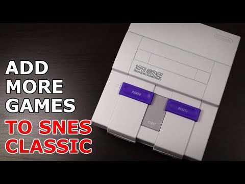 How to add more games to the SNES Classic