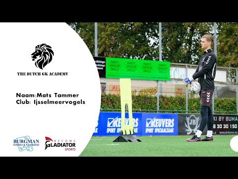 Saves Compilation | Mats Tammer | The Dutch Goalkeepers Academy