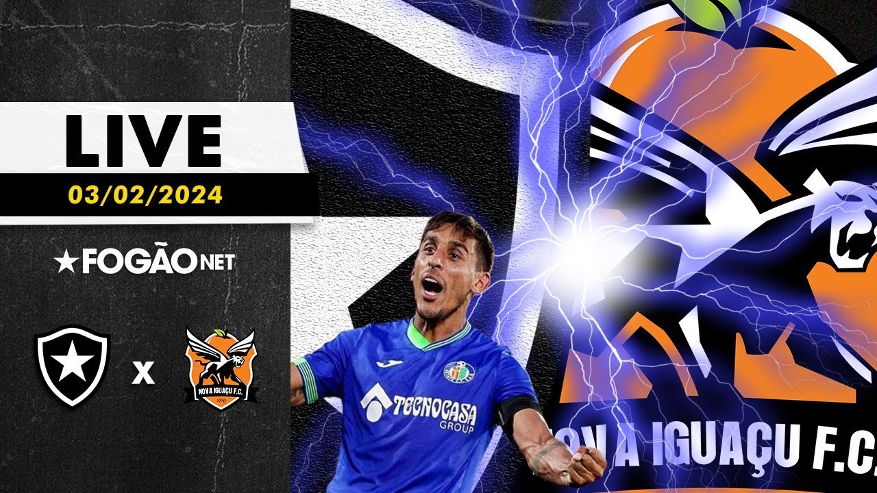LIVE | Pré-jogo de Botafogo x Nova Iguaçu, negociações por Damián Suárez e mais