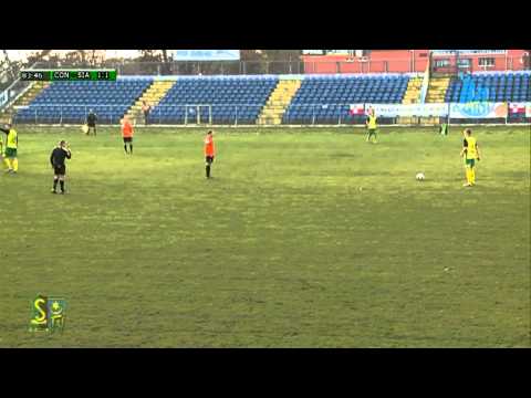 2013.11.17 Concordia Elbląg - Siarka Tarnobrzeg 1:2 (1:1) - skrót meczu i konferencja prasowa