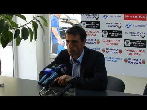 Bogdan Vintila despre partida FC Botosani - Viitorul: 3-1