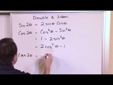 Lesson 11 - Double Angle Identities (Trig & PreCalculus)