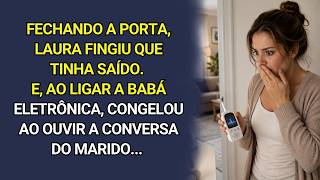 Ela fingiu que tinha saído. E ao ligar a babá eletrônica, congelou ao ouvir a conversa do marido...