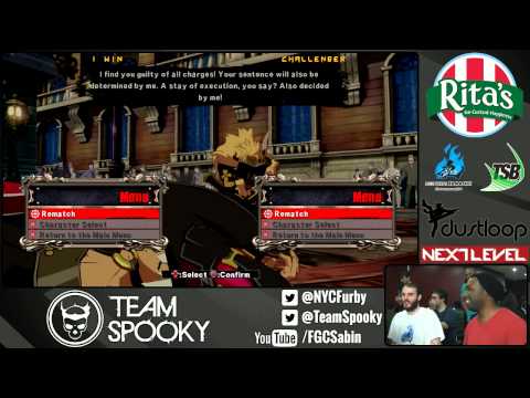 GGXrd @ TSB Christmas Miracle - Mynus (I-No) vs Zidane (Leo) [720p/60fps]