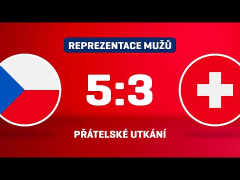 Česko - Švýcarsko 5:3 | Přátelské utkání