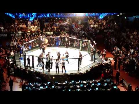 UFC 199 introduction of Michael Bisbing and Luke Rockhold