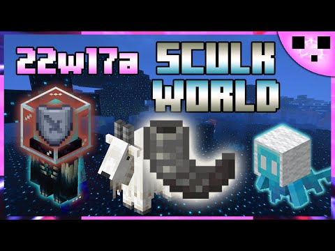 Minecraft Infinite Sculk! 1.19 Snapshot 22w17a Experiments