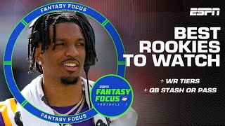 The Best Rookies to Watch For!! 👀🚨  | Fantasy Focus  🏈
