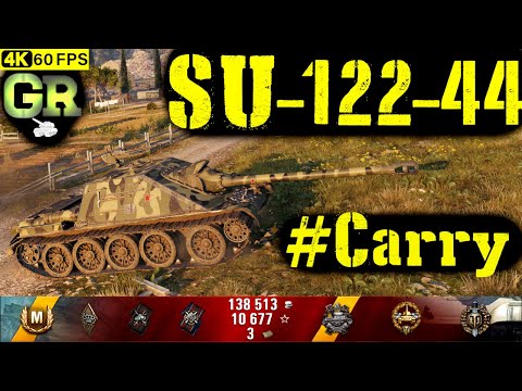 World of Tanks SU-122-44 Replay - 6 Kills 5.3K DMG(Patch 1.4.1)
