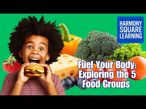 Food Groups for Kids | Learn about the five food groups and their benefits