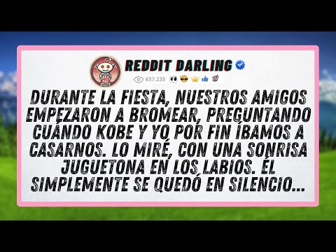 During the party, our friends started joking around, asking when Kobe and I would finally...