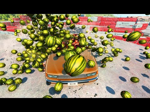 Beamng Drive WATERMELON APOCALYPSE!