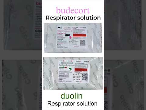Duolin 3 respules, treatment: for inhalation only