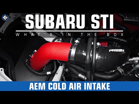 AEM Red Cold Air Intake - Subaru STI 2015 Install/Review