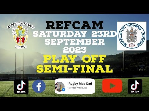 Keighley Albion v Sharlston Rovers - Full Match - RefCam